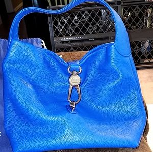 Dooney and Bourke Blue Leather Purse